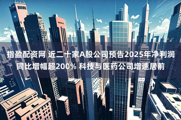 指盈配资网 近二十家A股公司预告2025年净利润同比增幅超200% 科技与医药公司增速居前