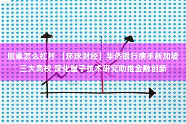 股票怎么杠杆 【环球财经】华侨银行携手新加坡三大高校 深化量子技术研究助推金融创新